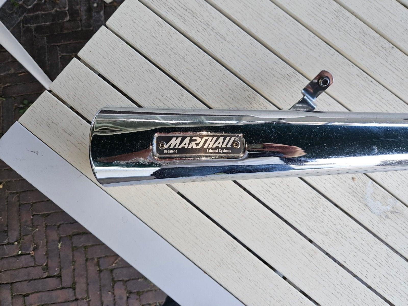 Marshall 4-in-1 uitlaat voor Suzuki GS 850, gs850, Motoren, Ophalen, Gebruikt