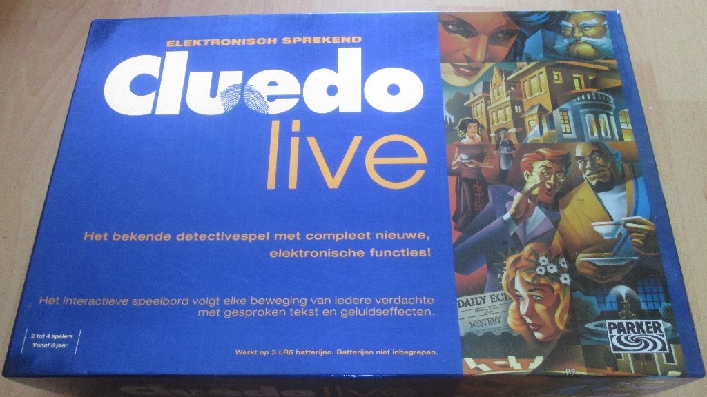 Cluedo live elektronisch sprekend speelbord, Hobby en Vrije tijd, Gezelschapsspellen | Bordspellen, Ophalen, Zo goed als nieuw