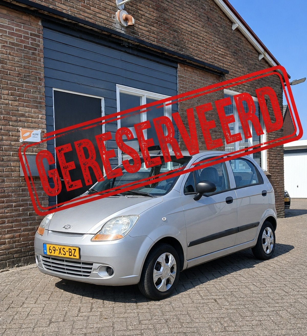 Chevrolet Matiz 0.8 Spirit / Bj.2007 / 157.909 km!, Auto's, Voorwielaandrijving, Stof, Metallic lak, Origineel Nederlands