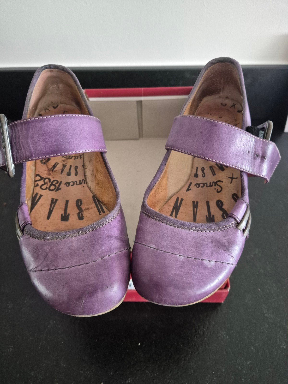 Zgan paarse Mustang schoenen maat 37, Overige kleuren, Ophalen of Verzenden, Mustang, Sneakers of Gympen