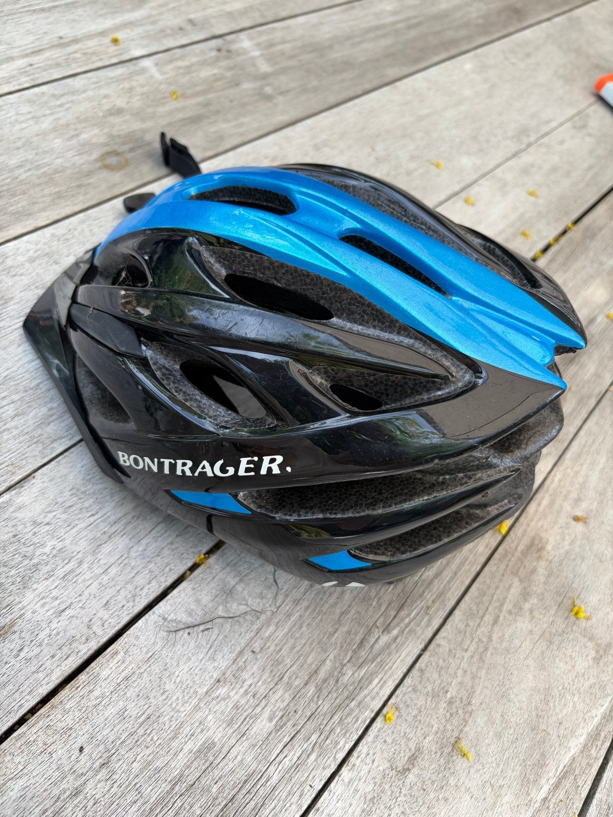 Bontrager Solstice Fietshelm - Zwart/Blauw - Maat S/M, Ophalen of Verzenden, Gebruikt, S, Heer of Dame