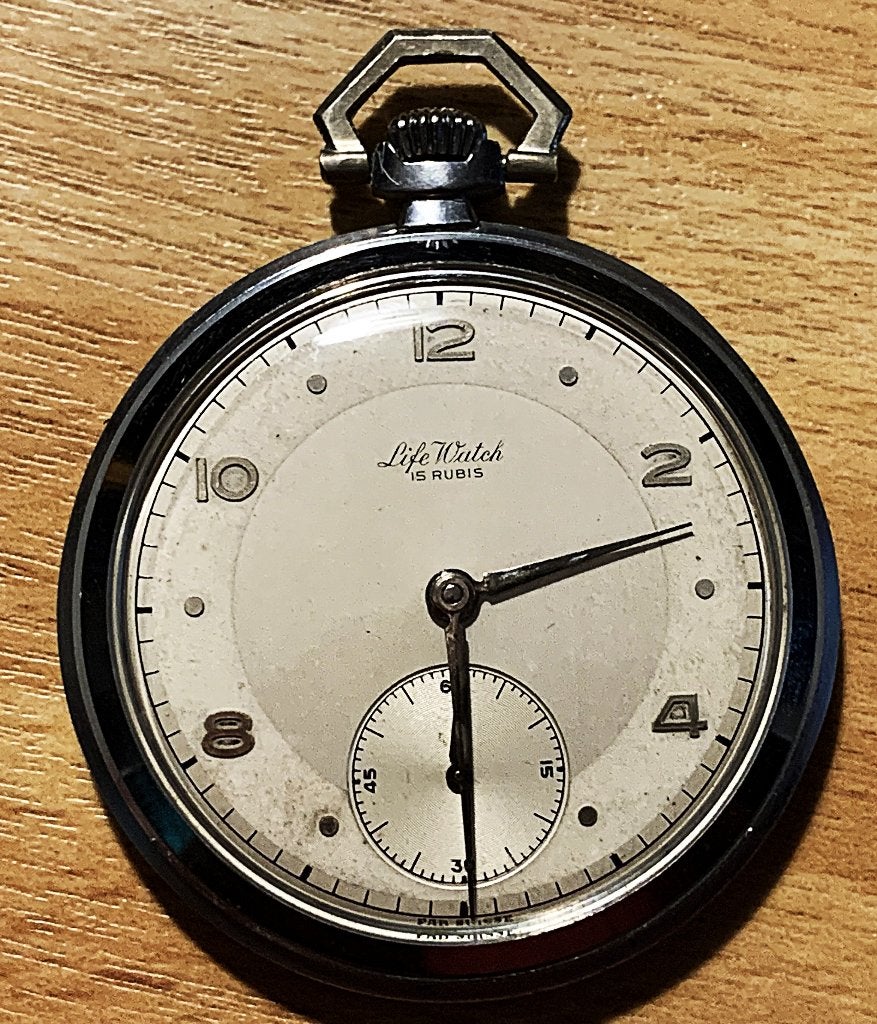ZAKHORLOGE SWEISS 15 Rubis, Zakhorloge, Staal, Onbekend, Ophalen