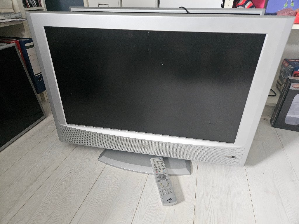 LCD TV JVC, 32 inch, Gebruikt, 50 Hz, 80 tot 100 cm, Ophalen