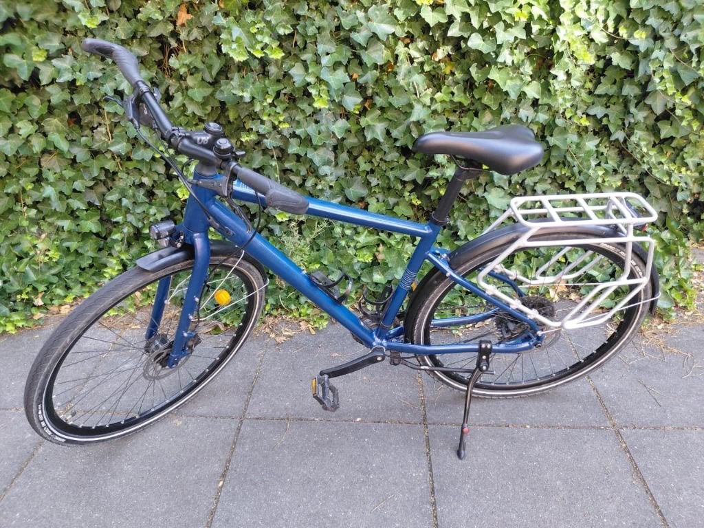 Riverside 520 touring toerfiets size M, Fietsen en Brommers, Zo goed als nieuw, Dames, Trommelrem, Ophalen