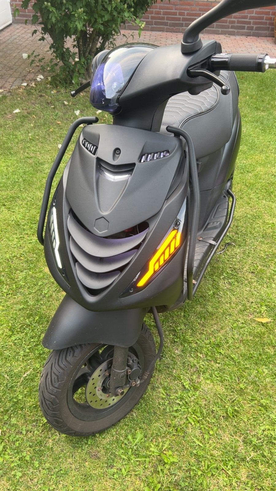Piaggio Zip 2019 Mat Zwart - Malossi ECU, Fietsen en Brommers, Ophalen of Verzenden, Gebruikt, Maximaal 45 km/u