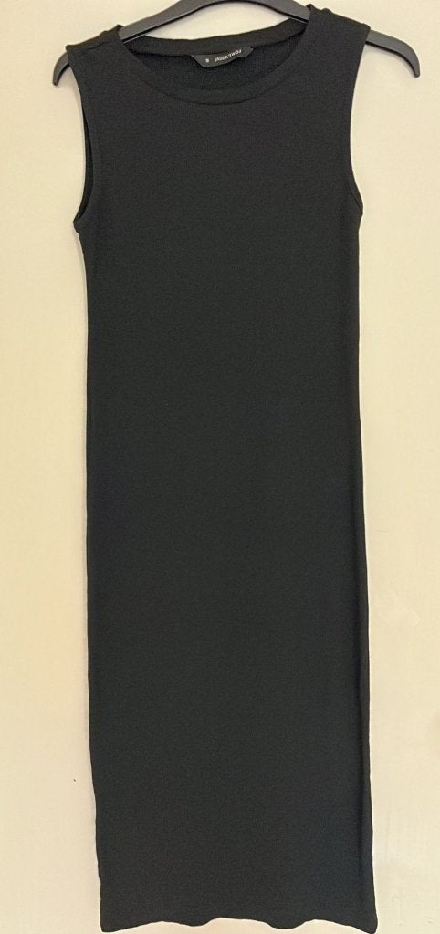 LC Waikiki rib jurk maat M zwart, Kleding | Dames, Maat 38/40 (M), Verzenden, Zwart, Lc waikiki