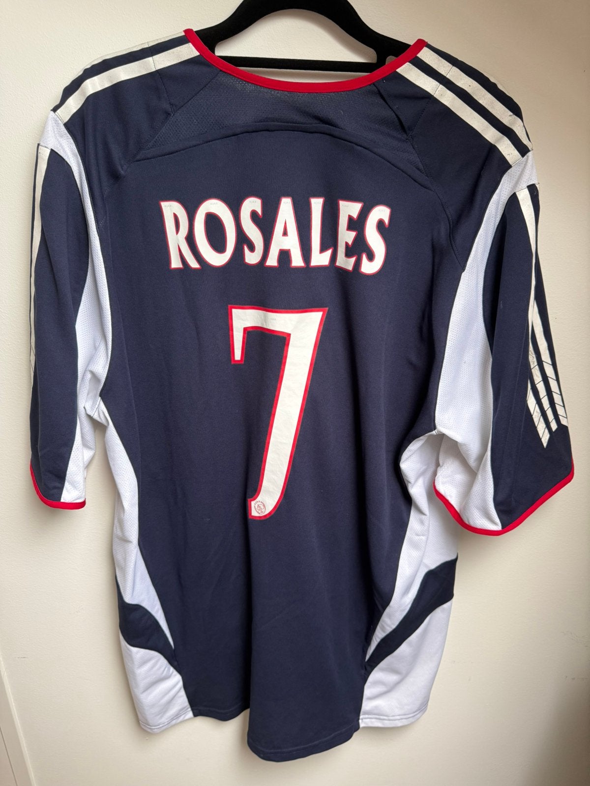 Ajax Uitshirt 2005/06 Rosales XL, Maat XL, Ophalen of Verzenden, Gebruikt, Shirt