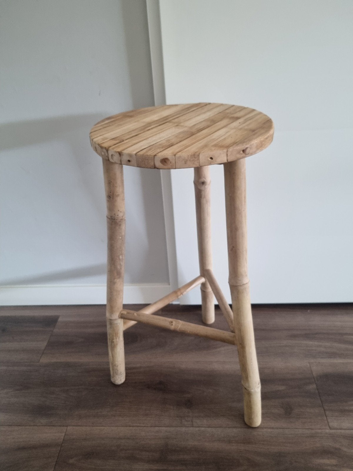 Bamboe kruk (70 cm), Ophalen, Overige typen, 50 tot 100 cm, Zo goed als nieuw