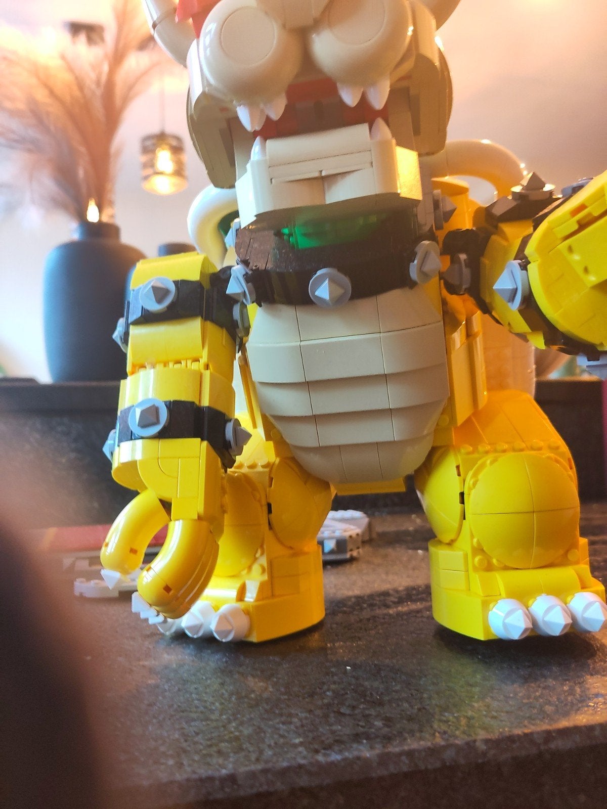 LEGO 71411 De Machtige Bowser - incompleet, zonder instruc, Ophalen of Verzenden, Gebruikt
