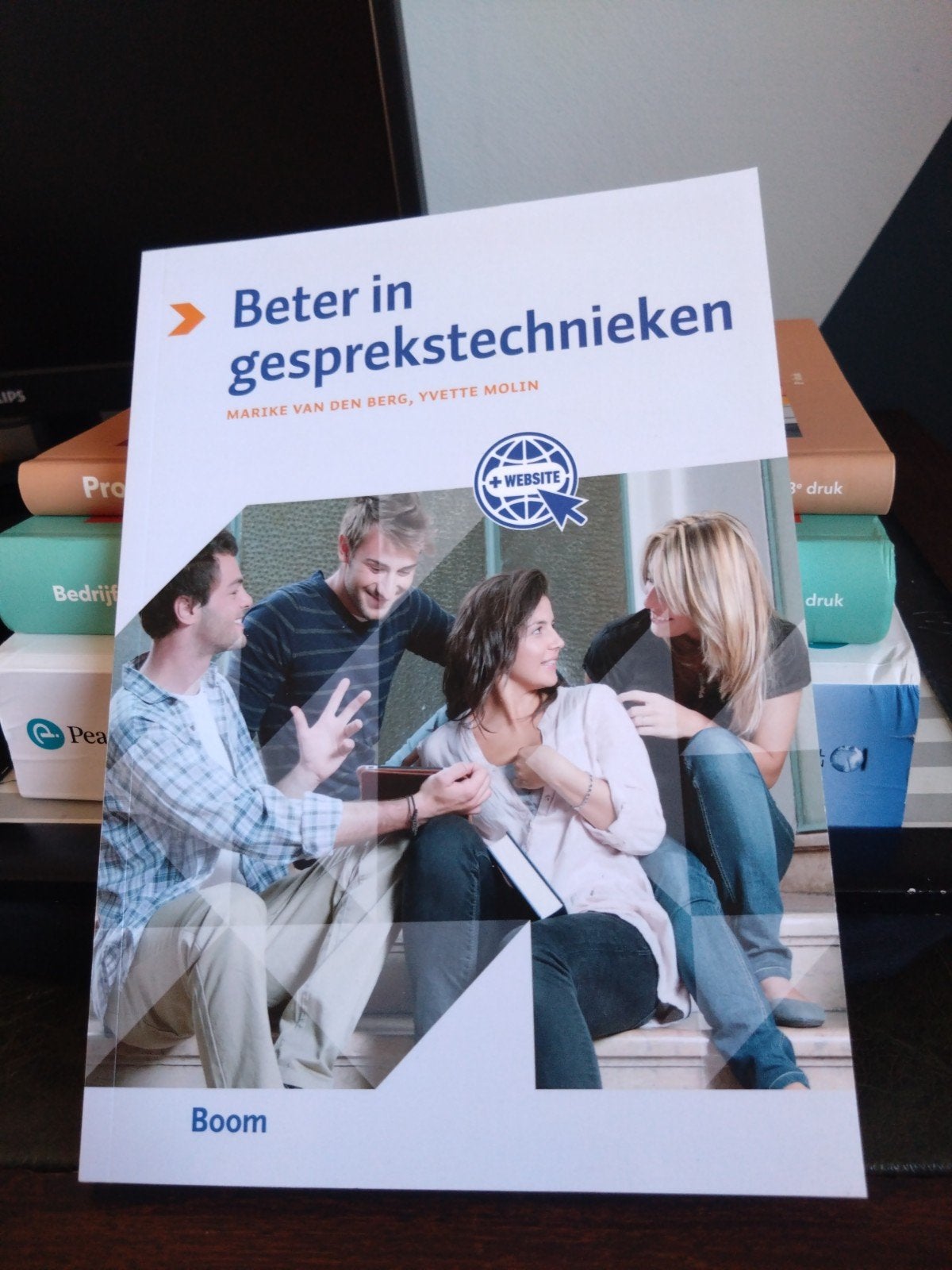Beter in gesprekstechnieken - Studieboek, Zo goed als nieuw, Gamma, Marike van den Berg, Yvette Molin, HBO