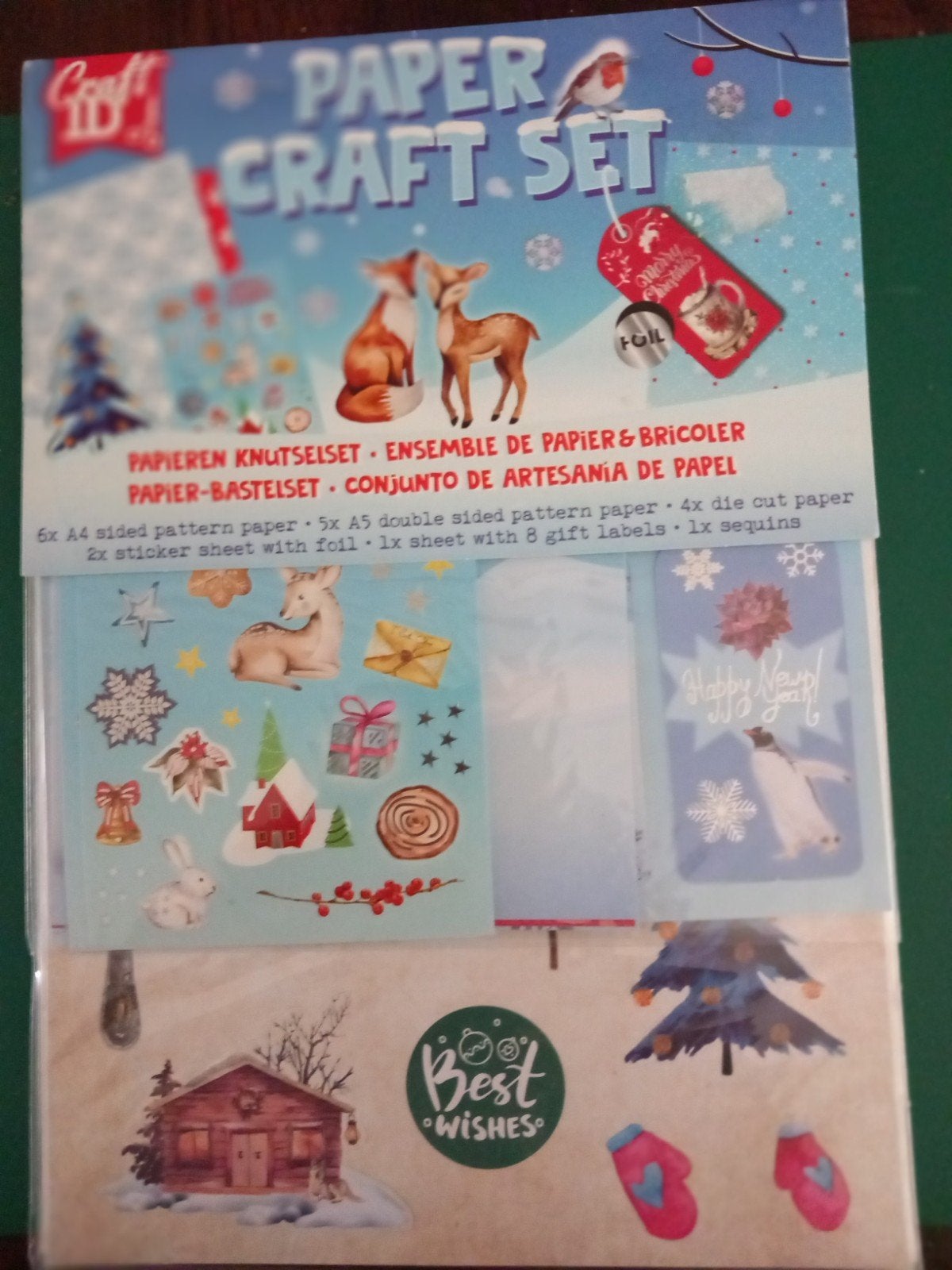 papierboek KERST, Hobby en Vrije tijd, Ophalen of Verzenden, Kerst, Pons of Mal