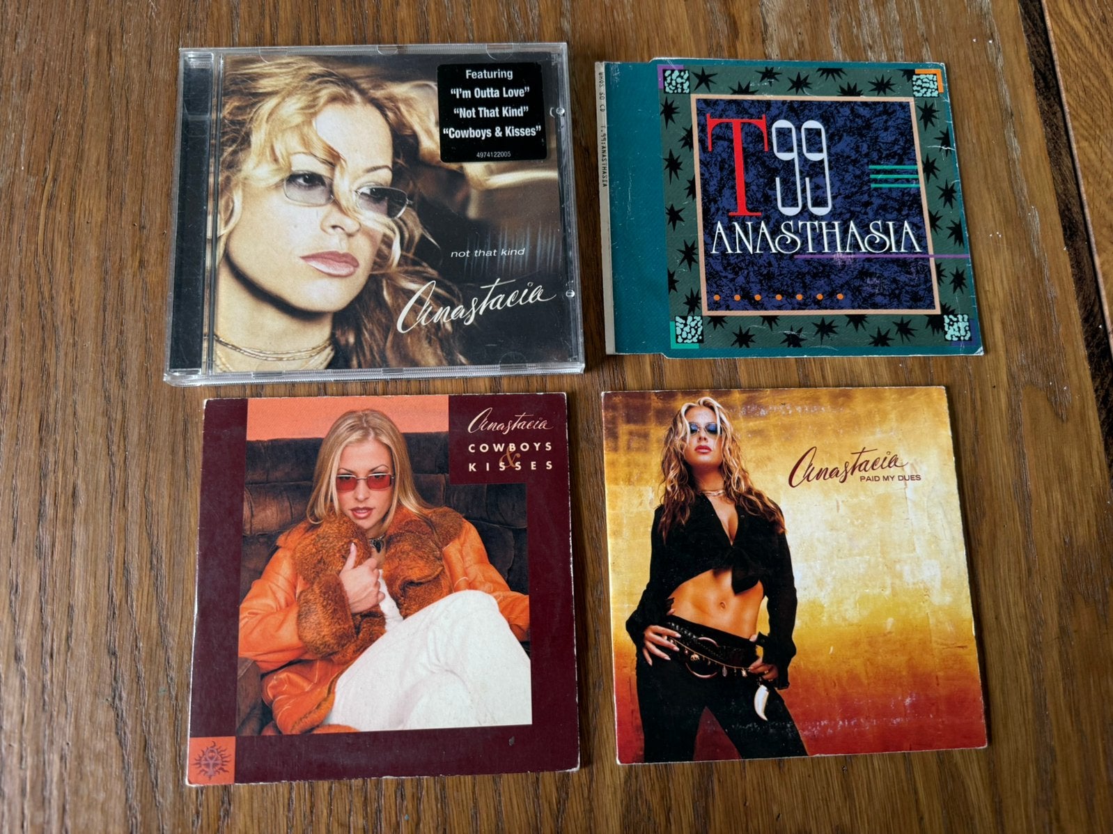 Anastacia cd singles en hoesje, Ophalen of Verzenden, Zo goed als nieuw