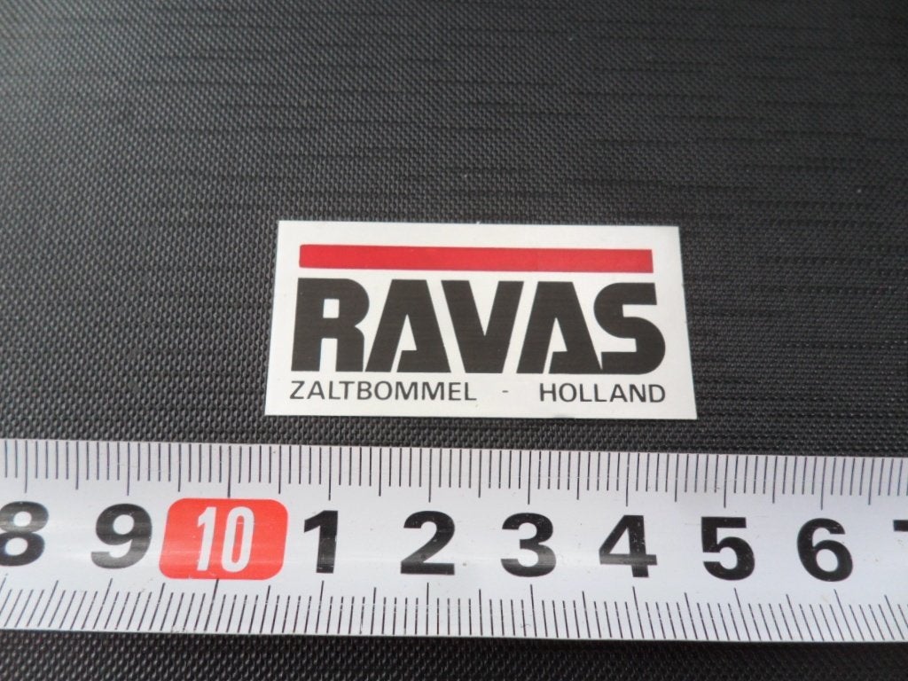 sticker folie RAVAS zaltbommel, Ophalen of Verzenden, Zo goed als nieuw