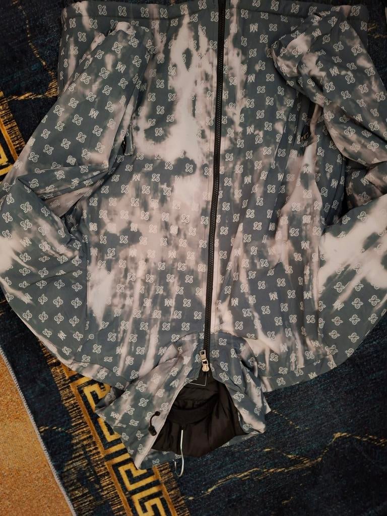 Amiri Jas met Monogram Print - Zo goed als nieuw, Overige kleuren, Verzenden, Maat 56/58 (XL), Zo goed als nieuw