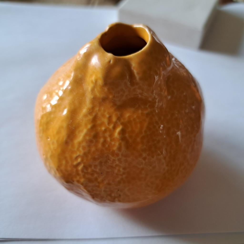 Des Pots fruit vaasje, Overige kleuren, Verzenden, Aardewerk of Porselein, Zo goed als nieuw