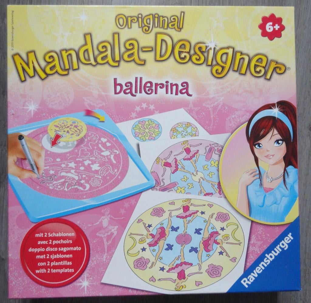 Ravensburger mandala designer ballerina, Ophalen of Verzenden, Zo goed als nieuw