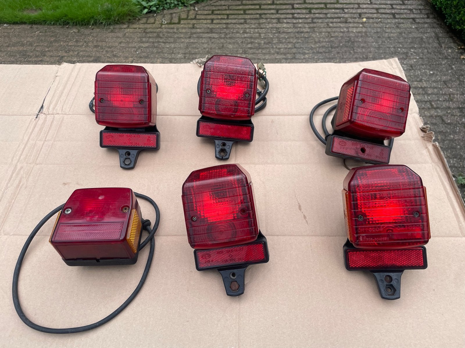 Tomos achterlichten - Diverse modellen, Fietsen en Brommers, Brommers | Tomos, Ophalen of Verzenden, Gebruikt, Overige modellen