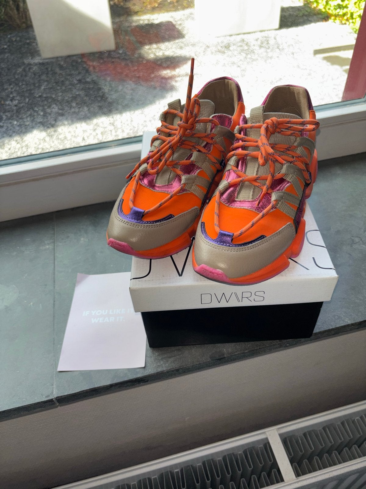 DWRS Los Angeles sneakers mt 39 (valt als 38) oranje, Kleding | Dames, Schoenen, Oranje, Ophalen of Verzenden, Sneakers of Gympen