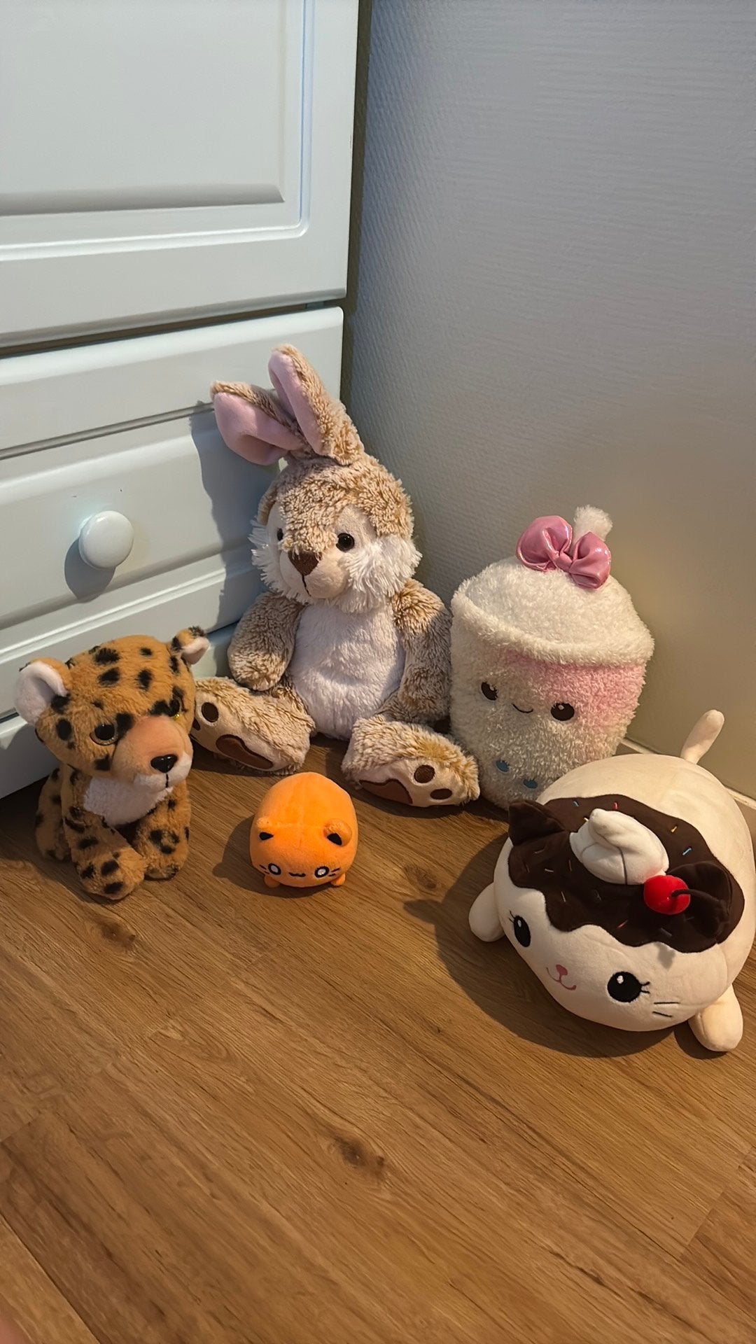 5 knuffels, Ophalen of Verzenden, Zo goed als nieuw, Overige typen