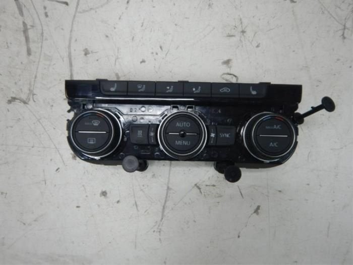 Kachel Bedieningspaneel Volkswagen Passat (22736331) (5G0907, Ophalen of Verzenden, Gebruikt