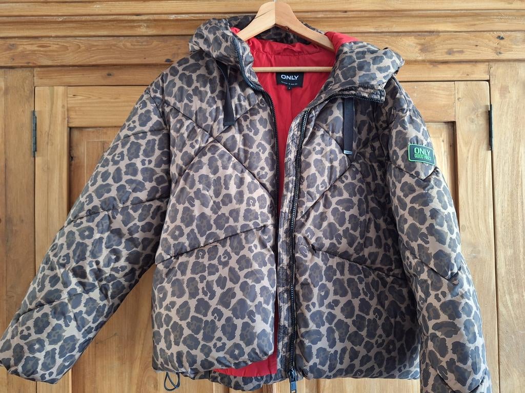 Winterjas maat S ONLY ruimvallend, Zwart, Ophalen of Verzenden, Maat 36 (S), ONLY