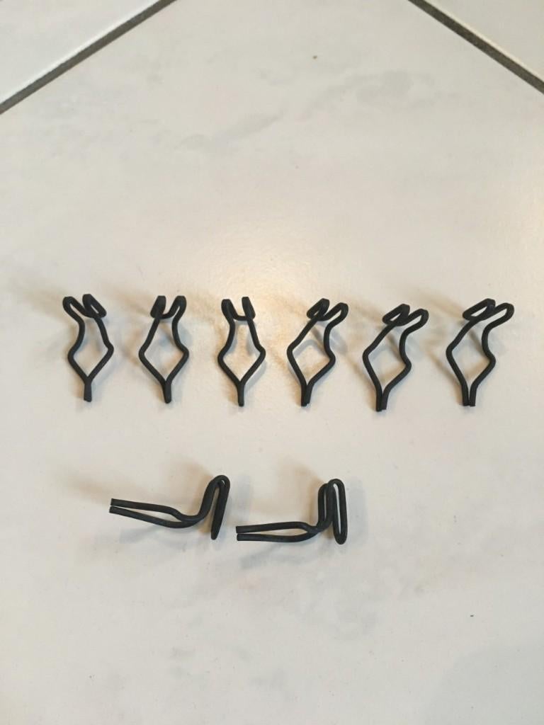 Te koop deurpaneel klemmetjes Dodge w200 d200 ramcharger, Ophalen of Verzenden