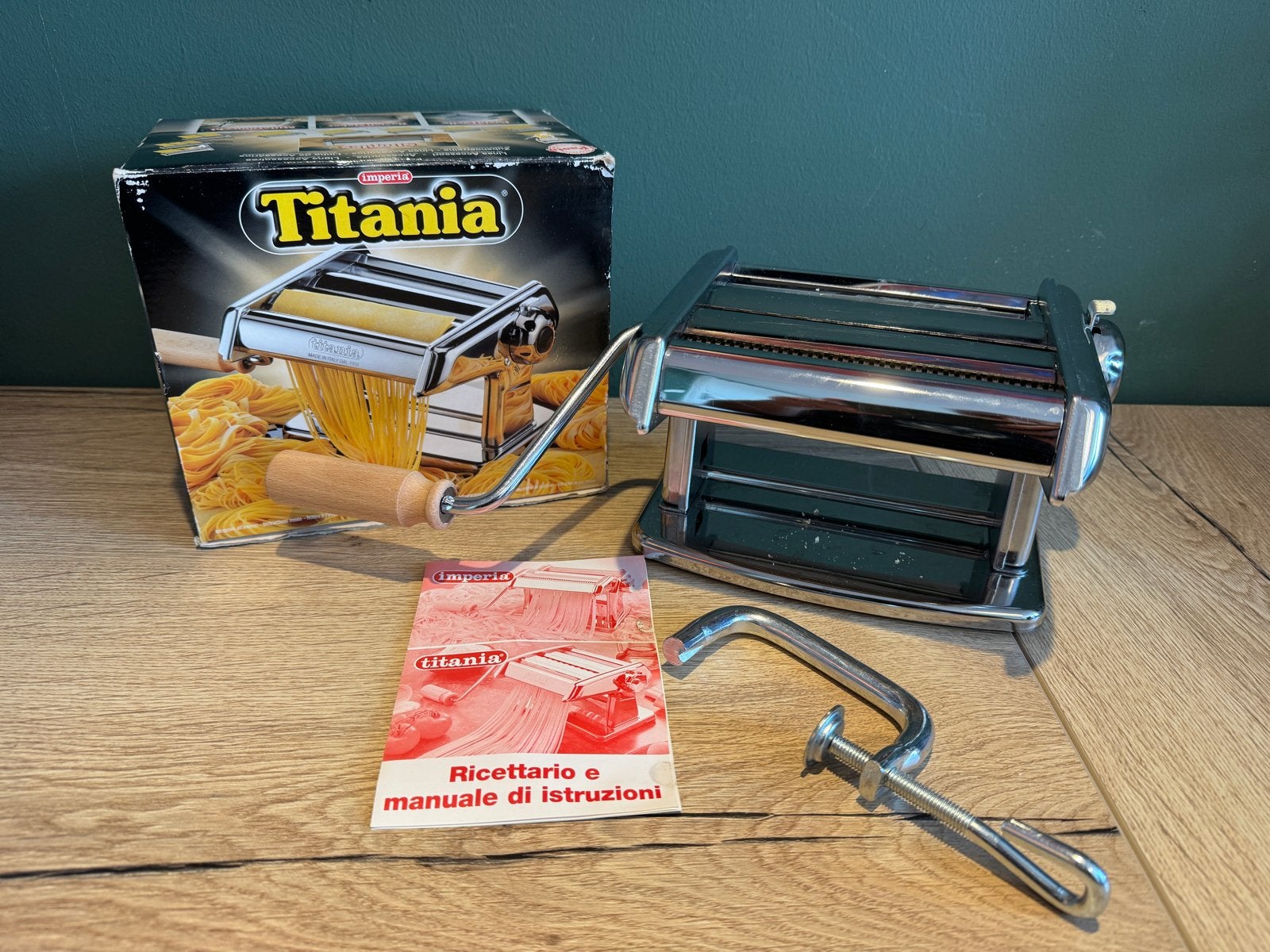 Imperia Titania Pastamachine - Zo goed als nieuw, Huis en Inrichting, Keuken | Keukenbenodigdheden, Zo goed als nieuw, Pastamachine