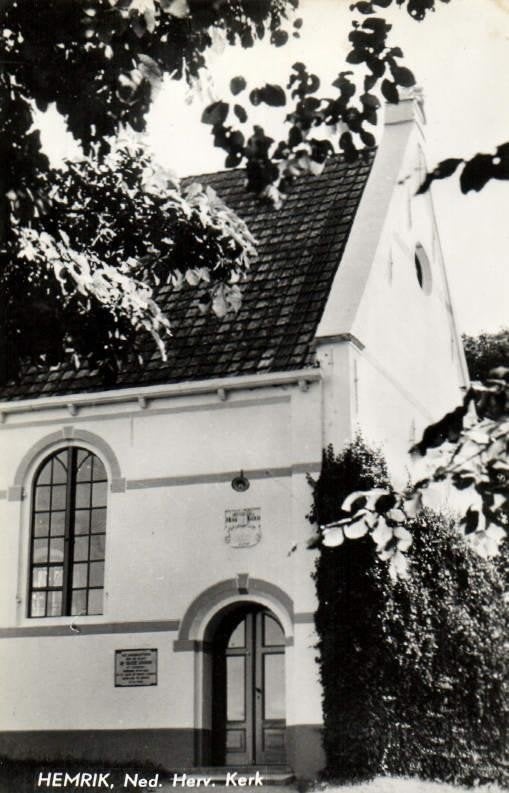 Hemrik, Ned. Herv. Kerk - ongelopen, Ophalen of Verzenden, 1960 tot 1980, Ongelopen, Friesland