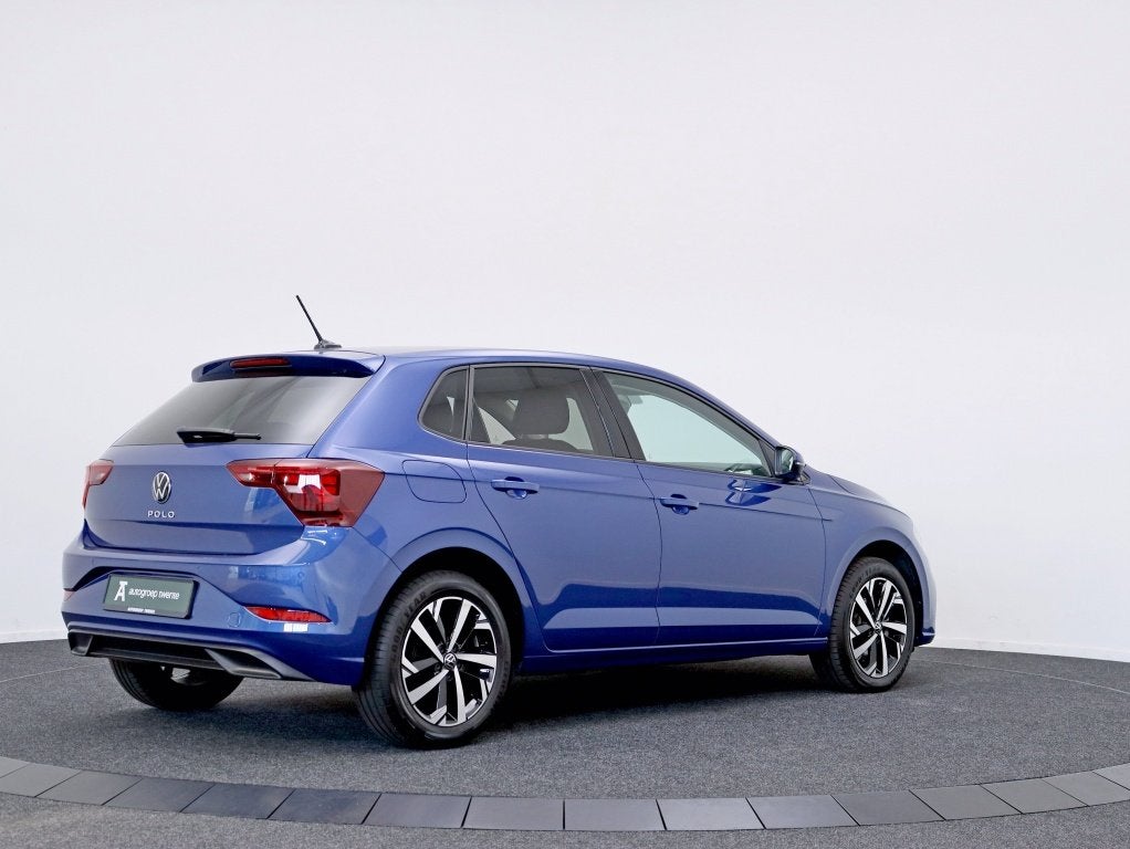 Volkswagen Polo 1.0 TSI Life | Clima | LED | AppConnect | Pr, Stof, Gebruikt, Zwart, 95 pk