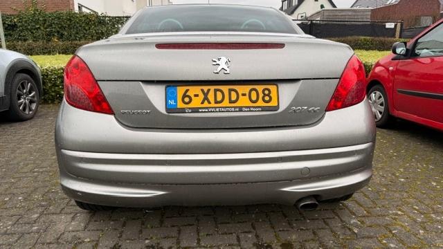 Peugeot 207 1.6 16V CC 110KW 2008 Grijs, Auto's, Peugeot, Voorwielaandrijving, 4 cilinders, Cabriolet, 4 stoelen