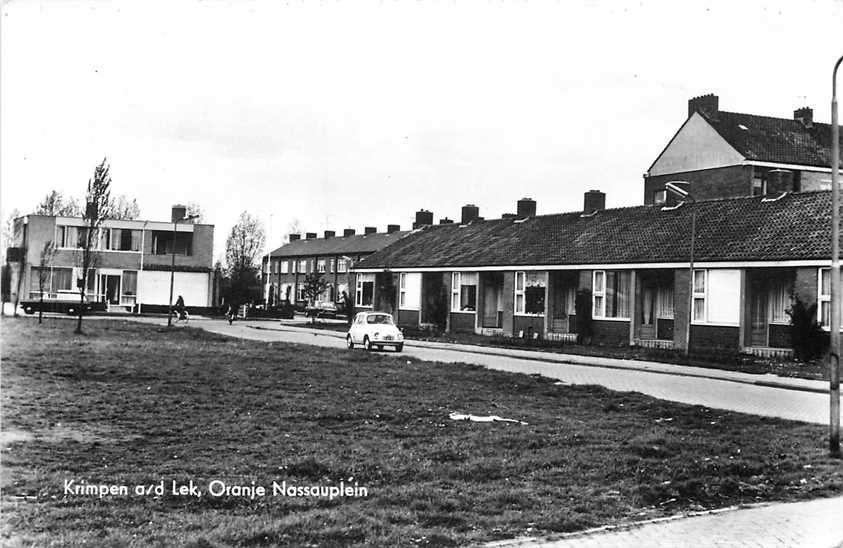 300-343-023 Krimpen aan de Lek Oranje Nassauplein, Verzenden, Voor 1920, Zuid-Holland