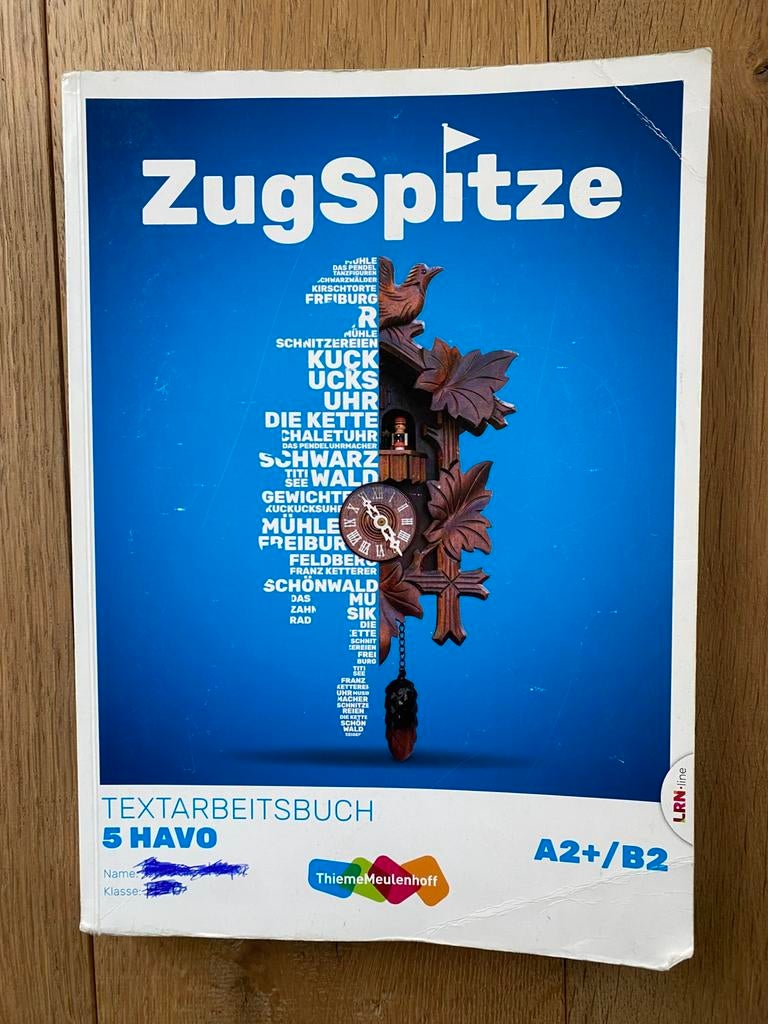 Duits boek 5 havo ZugSpitze A2+/ B2, Boeken, Schoolboeken, Duits, Ophalen, Gelezen, HAVO
