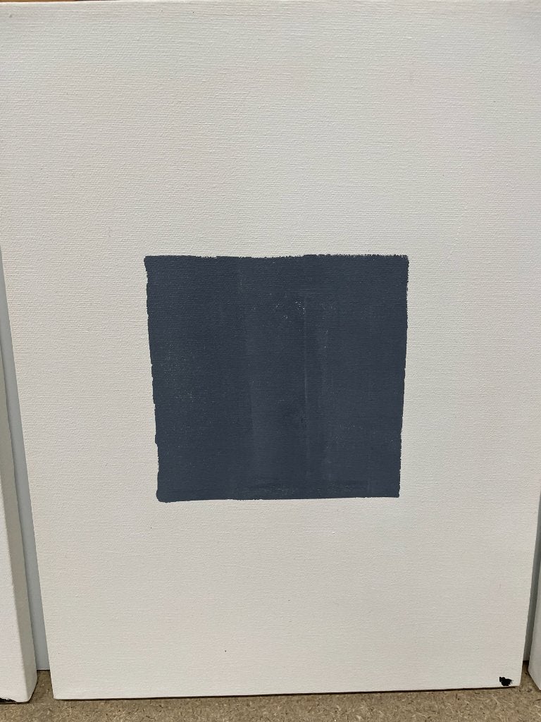 Max Arndt – Minimal Squares – handgeschilderd schilderij, Ophalen