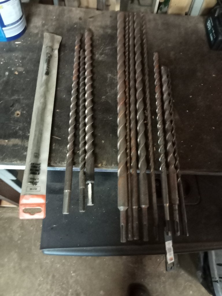 Div Lange Steenboren, Ophalen, Zo goed als nieuw, Boor- en/of Breekhamer, Klopboormechanisme