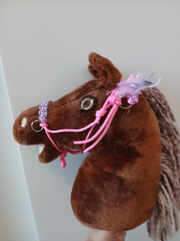 Hobbyhorse touwhalster roze, Ophalen of Verzenden