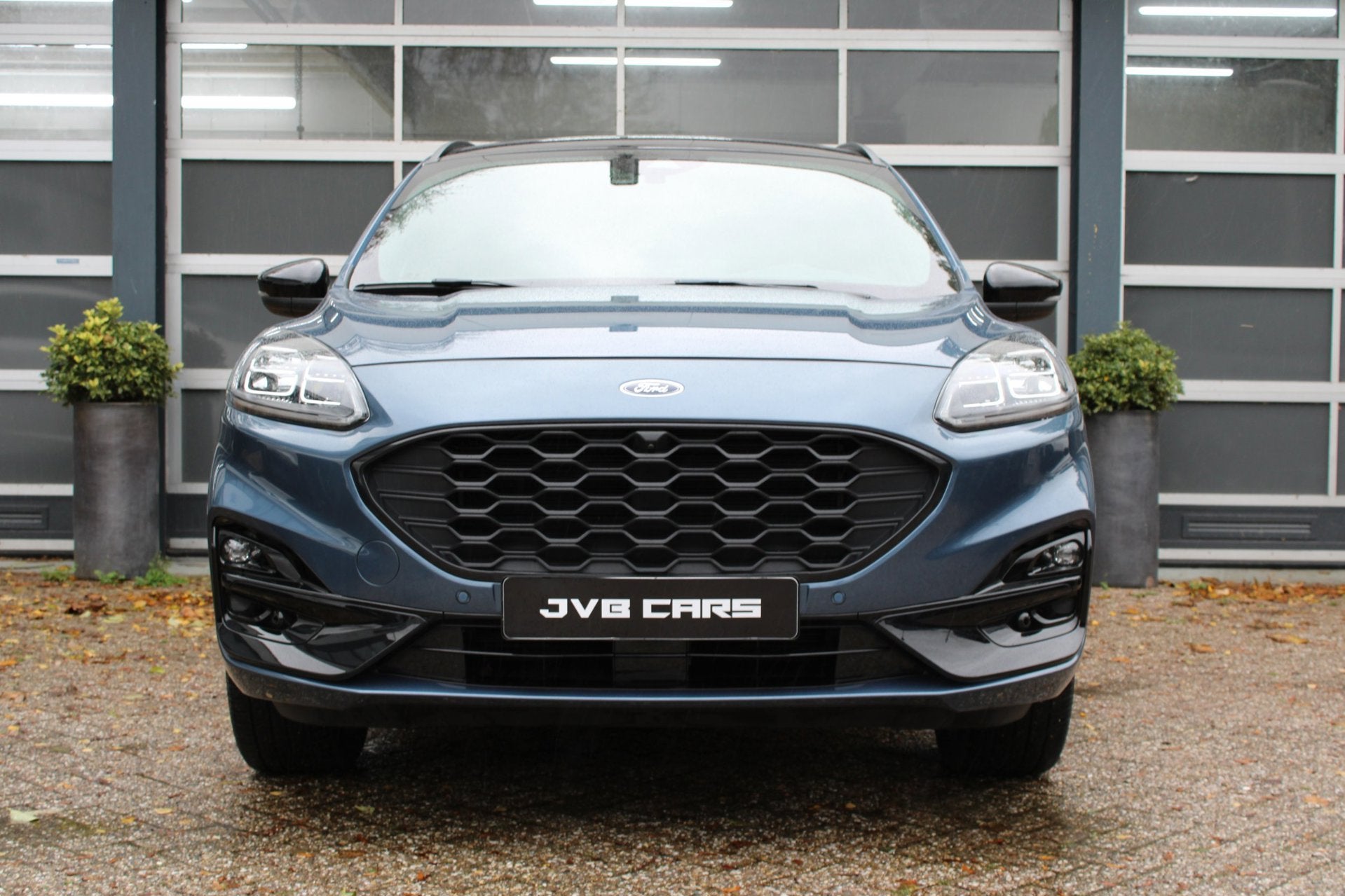 Ford Kuga 2.5 PHEV ST-Line X, Auto's, Automaat, Gebruikt, Zwart, Blauw