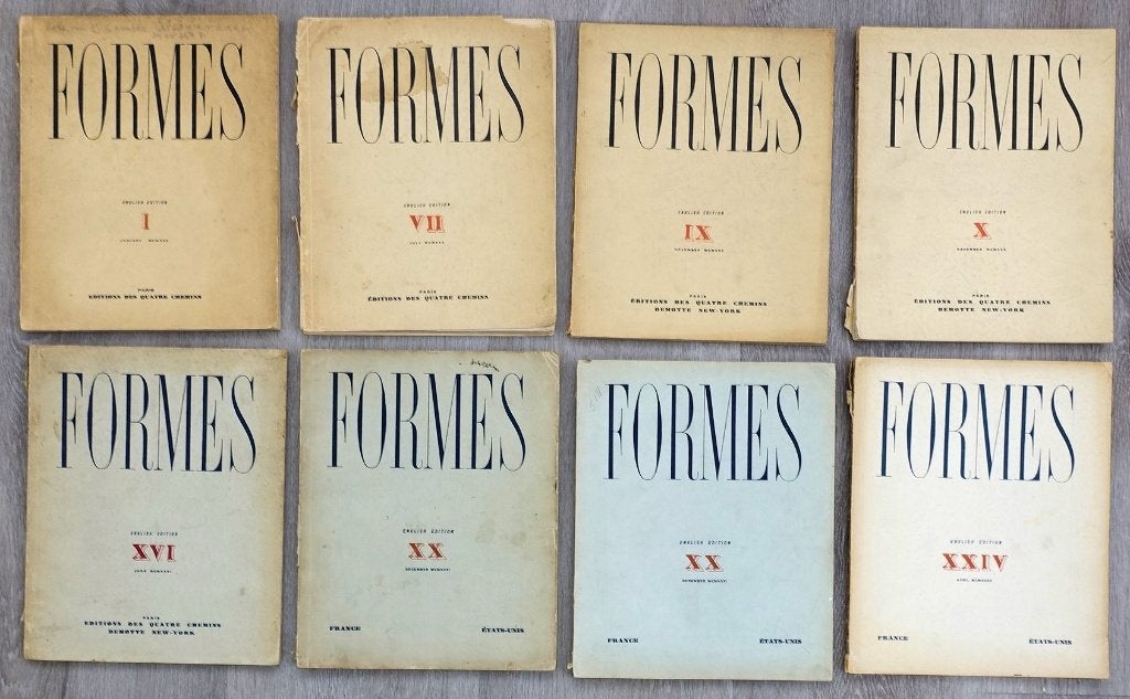 [Kunsttijdschrift] Formes English Edition 1930-32, Ophalen of Verzenden
