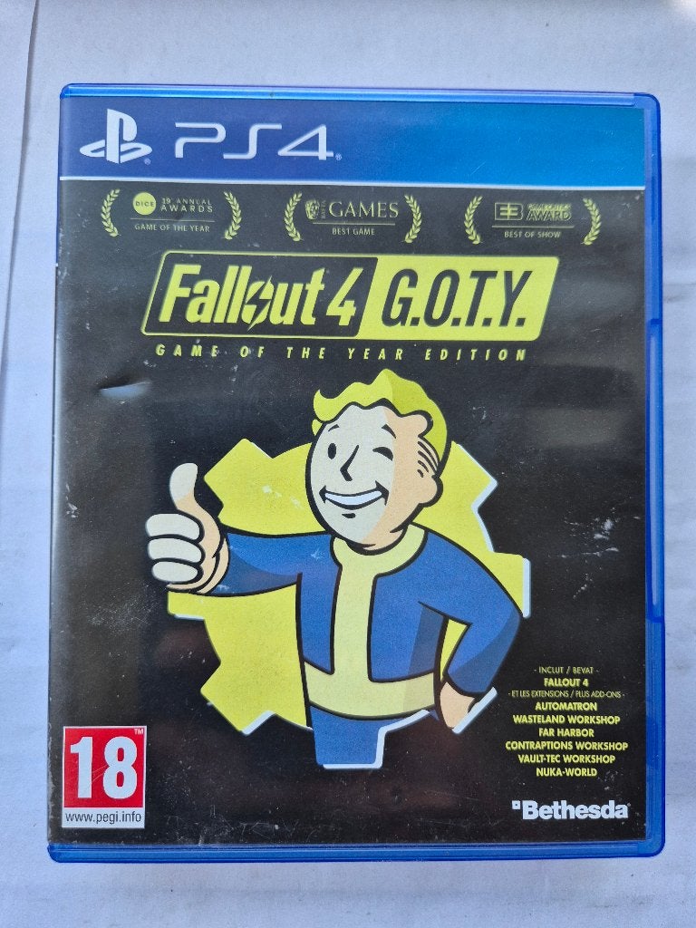 FALLOUT 4 GOTY edition, Avontuur en Actie, Gebruikt, 1 speler, Ophalen of Verzenden