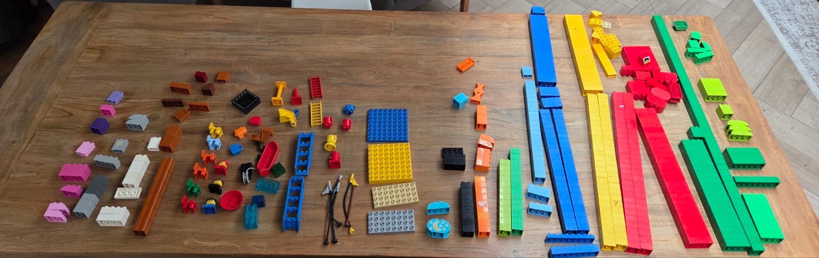 LEGO Duplo XXL Regenboog Bouwset – Enorme partij gesorteerde, Ophalen, Gebruikt, Overige merken
