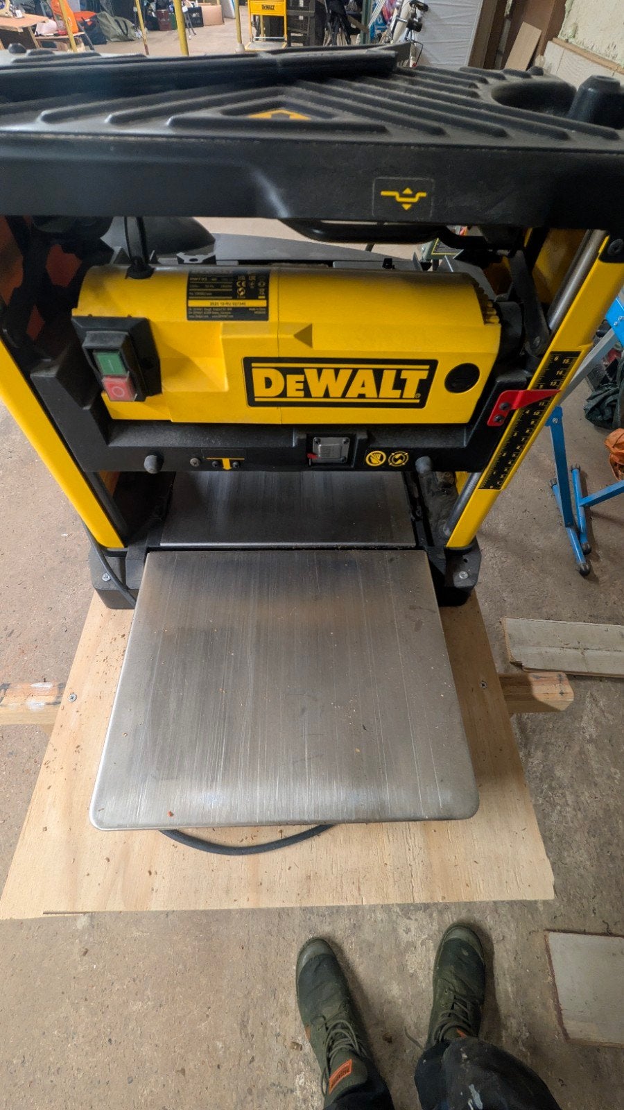 DEWALT DW733-QS Schaafmachine 1800W, Ophalen, Gebruikt, Overige soorten, DEWALT