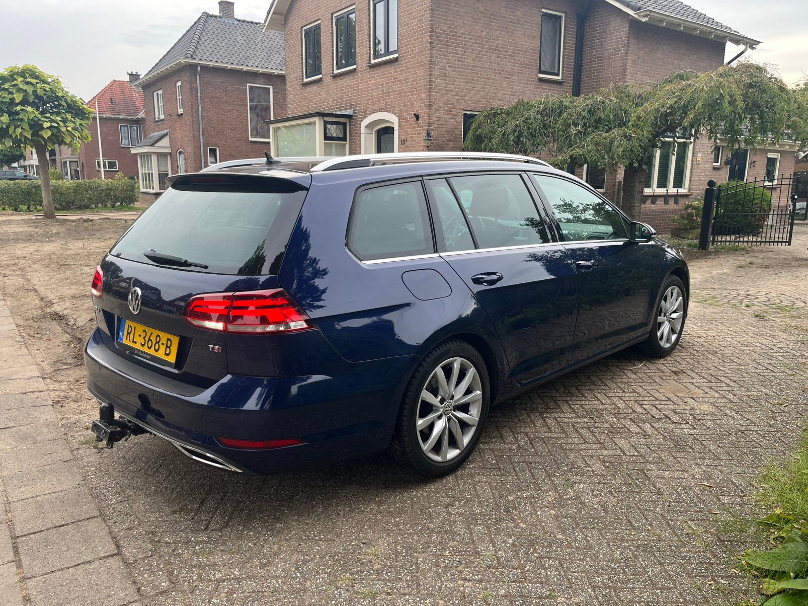 Volkswagen Golf 7.5 Variant highline 1.5TSI 150pk 2018 Blauw, Voorwielaandrijving, 1498 cc, 680 kg, 4 cilinders
