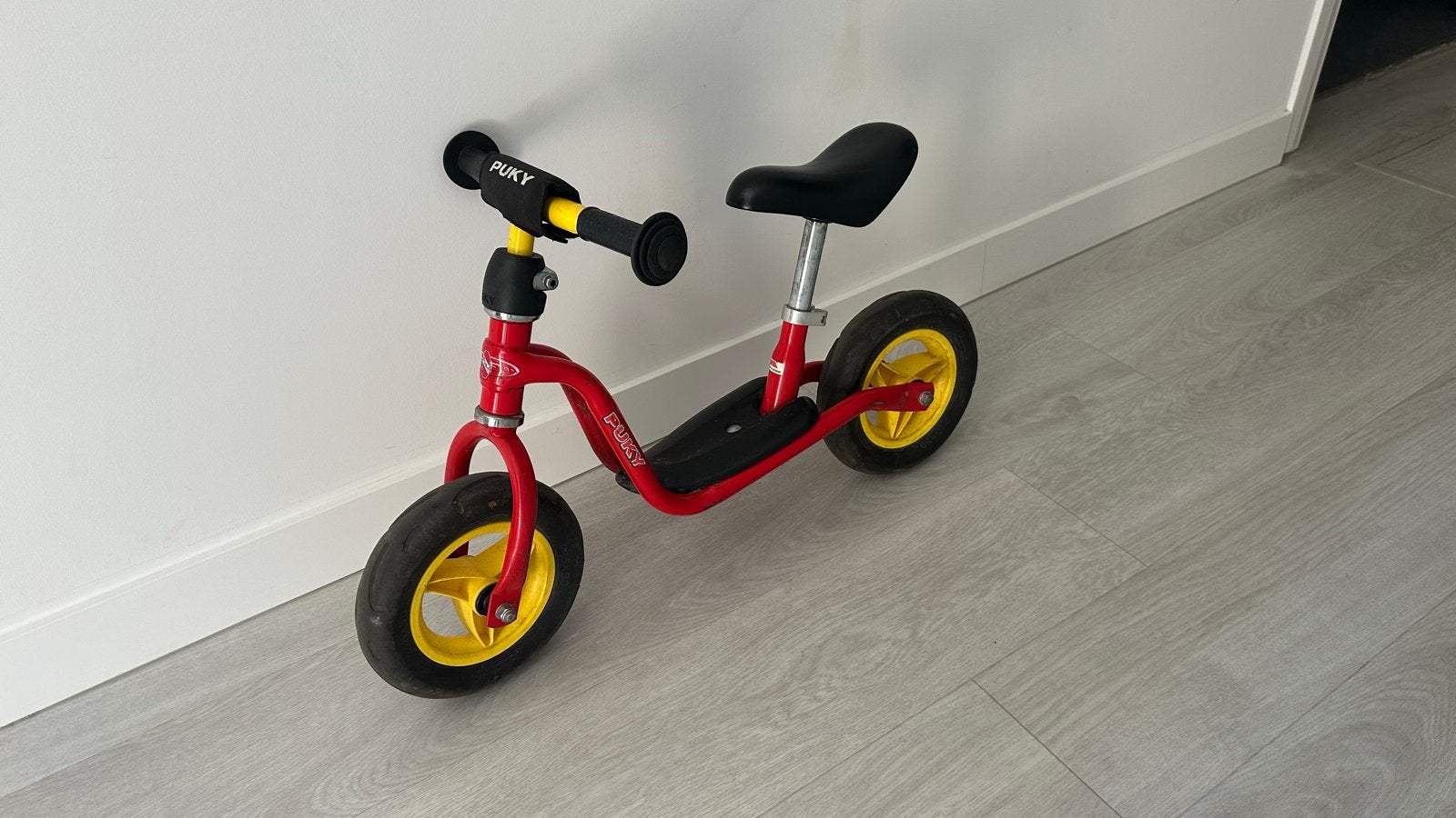 Puky loopfiets rood, Ophalen, Gebruikt, Minder dan 16 inch