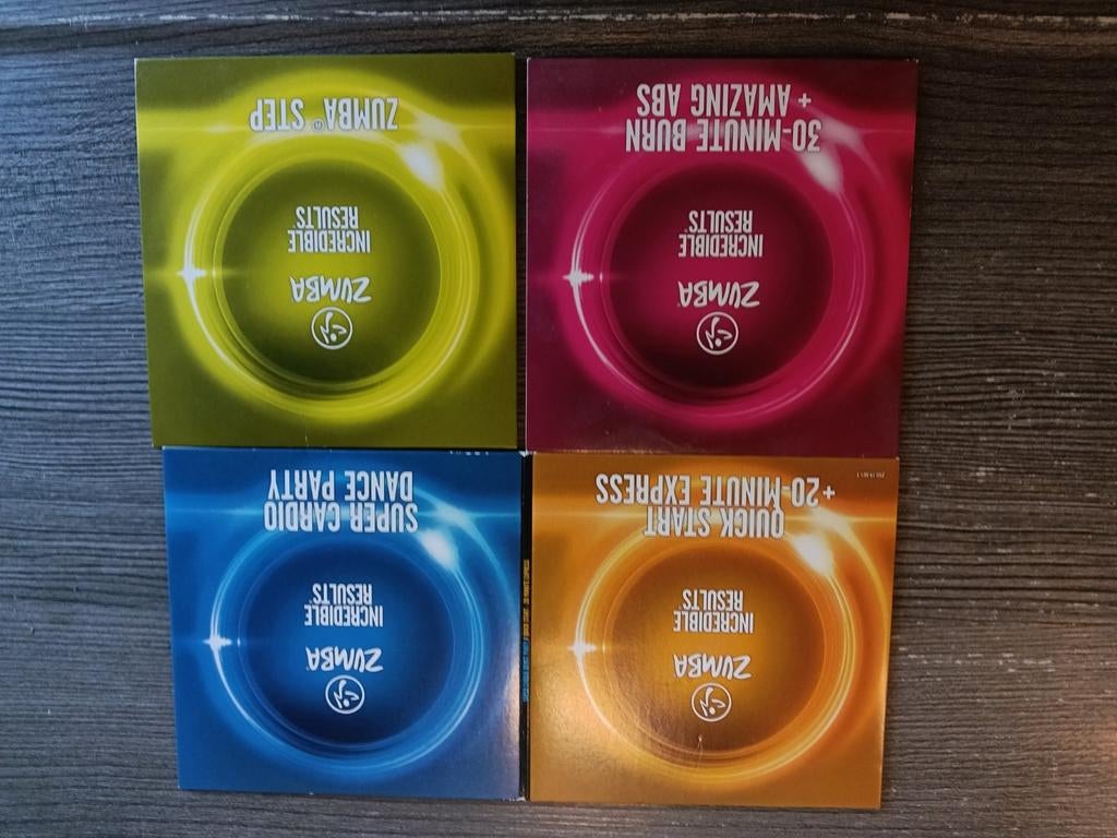 Zumba DVD Boxset: Step, Burn, Dance Party, Quick Start, Cd's en Dvd's, Dvd's | Sport en Fitness, Gebruikt, Cursus of Instructie