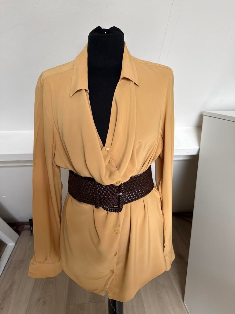 Claudia strater blouse 40, Ophalen of Verzenden, Zo goed als nieuw, Maat 38/40 (M), Zwart