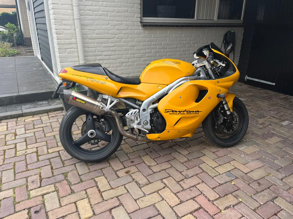 Triumph Daytona T595, beperkte inruil mogelijk., Motoren, Motorrijbewijs A, Gebruikt, 3 cilinders, Super Sport