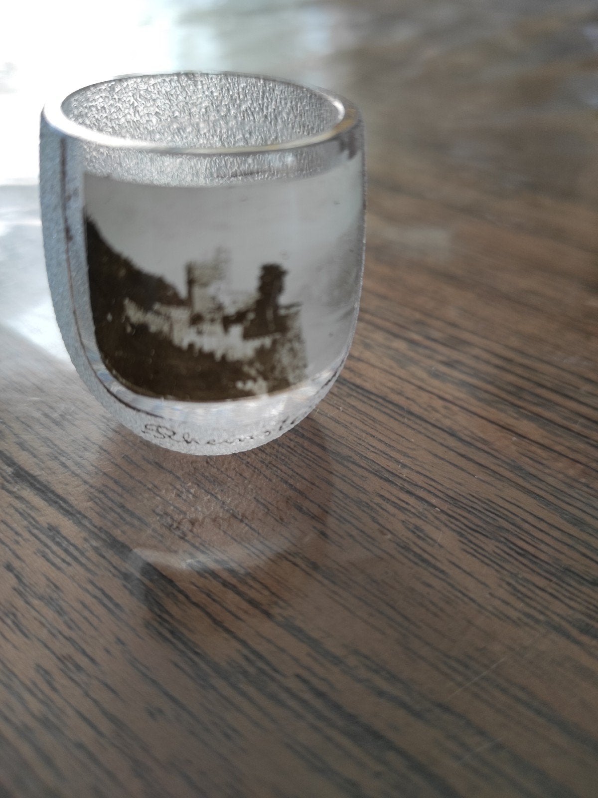 vintage borrelglaasje, Ophalen of Verzenden