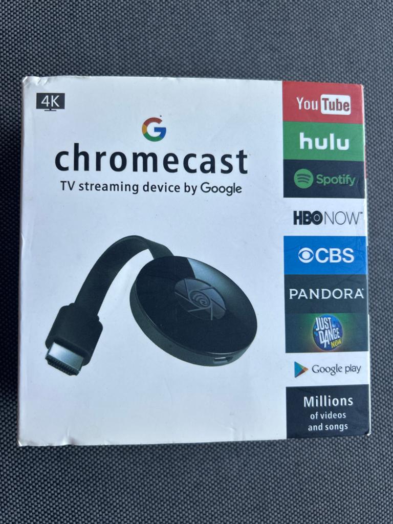 Google Chromecast 4K TV streaming device (incl verzenden), Ophalen of Verzenden, Zo goed als nieuw, HDMI, Zonder harde schijf