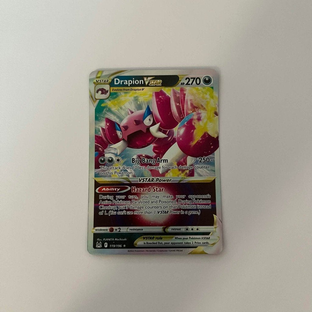 Drapion Vstar 119 | Pokemon kaarten, Ophalen of Verzenden, Zo goed als nieuw, Losse kaart