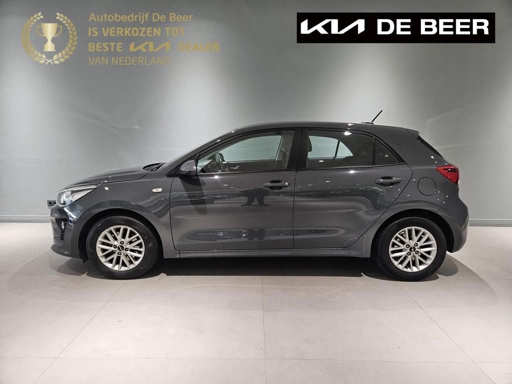 Kia Rio 1.0 T-GDI MHEV 100pk DynamicLine Airco/ Cruise/ Appl, Auto's, Kia, Voorwielaandrijving, 12 maanden, Gebruikt, 49 €/maand