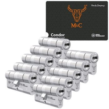M&C Condor 10x gelijksluitend SKG***, Niet ingevuld, Niet ingevuld, Niet ingevuld